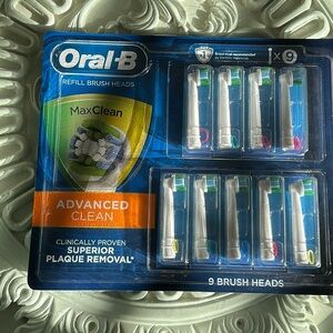 ORAL-B ADVANCED CLEAN REFILL BRUSH HEADS